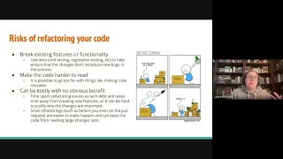 Monday Guest Speaker Series Refactoring Techniques with Laura Williams 2024