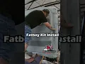 Peterbilt Daycab Fatboy Kit Install
