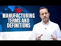 Intro to Manufacturing Operations Technology and Processes The Most Important Things to Know