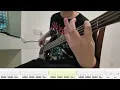 【Bass Cover with Tabs】Deftones - Engine No.9