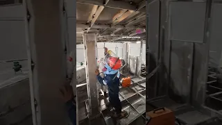 Roof of a performance catamaran #welding #aluminiumfabrication #performanceboats #boatbuild