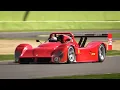 2 x Ferrari 333 SP in action at Imola Circuit Warm Up Accelerations OnBoard V12 Sound