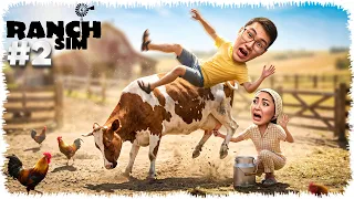 Ранчомызға СИЫР сатып алдық!🐄ДАМЫП КЕТТІК!💸(Ranch Simulator) #2