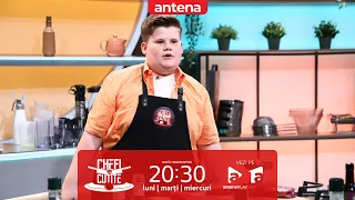 David Florin Birea a gătit vită cu sparanghel și piure de trufe, la Chefi la cuțite