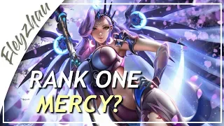 Hitting Rank 1 Mercy on Overbuff - Mercy Season 20 Overwatch