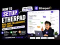 How to Setup Etherpad Real-Time Collaborative Text Editor