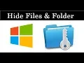 How to make Password-protected Folder using Notepad