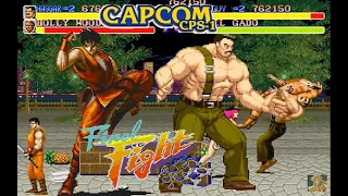 Final Fight Arcade Hardest Guy Mike Haggar No Miss Playthrough 