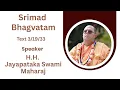 Download Lagu Srimad Bhagavatam Text 3.19.33, Speaker - H.H. Jayapataka Swami Maharaj