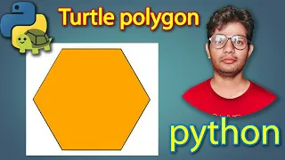 Python Turtle Draw polygon tutorial