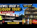 Inside Jewel-Osco Liquor Section Beautiful Bottles Alcohol Prices in Schaumburg Illinois