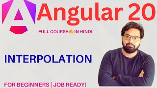 Interpolation in Angular Explained Beginners Tutorial in Hindi