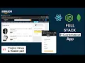 Full Stack Amazon Clone Ecommerce Website Using MERN React NodeJS Express MongoDB