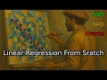 Linear Regression From Scratch CV Project Interview Problem