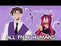 Drawing EVERY Human FNAF Character
