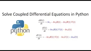 Simulate Coupled Differential Equations in Python