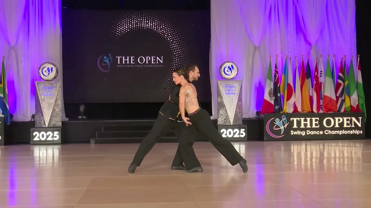 Daniel Trepat and Chloé Ourties - 2nd Place Rising Star (Showcase) - The Open 2025
