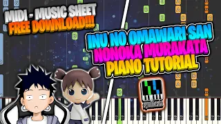 Download Inu No Omawari San Piano Tutorial | Midi Music Sheet Free Download | Synthesia MP3