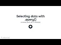 Selecting Data with Query Pandas