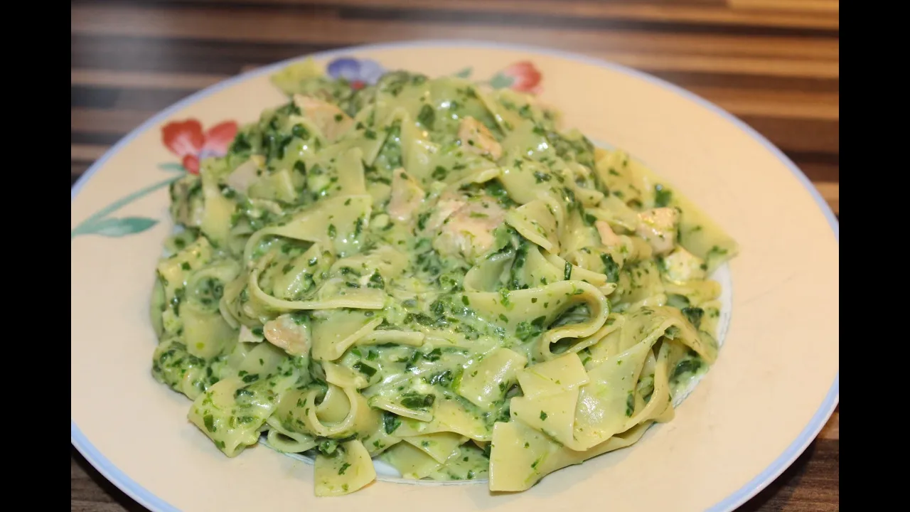 Gennaro's Salmon Pesto Pasta