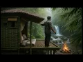 Download Lagu di guyur hujan deras bikin shelter di tepi sungai, malam mencekam! CAMPING SENDIRIAN DI HUTAN[ASMR ]