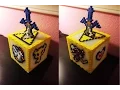 3D Perler Bead Zelda Coin Box