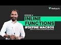 Inline Functions macros OOAD C Episode 4