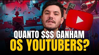 Quanto um YouTuber realmente ganha? Quanto eu ganho por mês aqui no canal?