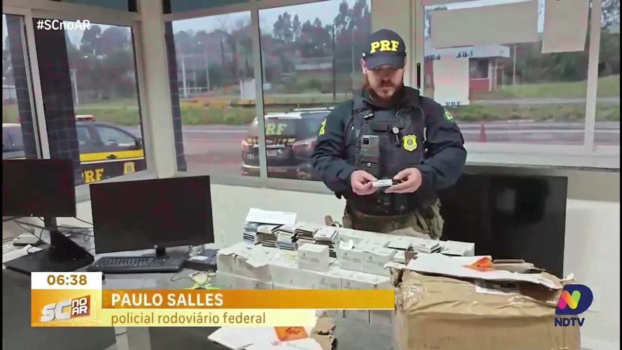 PRF apreende mais de 100 mil espoletas em Maravilha