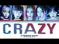 LE SSERAFIM 'Crazy' (르세라핌) (Color Coded Lyrics)