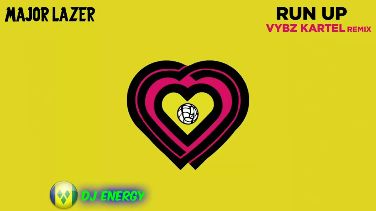 Major Lazer Ft. Vybz Kartel - Run Up (Official Remix) (Clean) September 2017