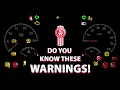Warning Symbols and Indicator Lamps
