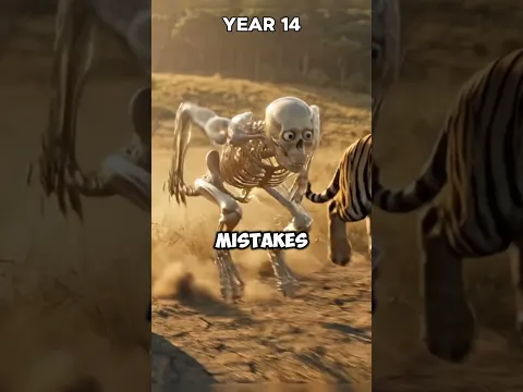 What if you were raised by Tigers? #skeletonshorts #fyp #shorts #viralshorts