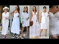 Hermosos outfis con vestido blanco de llevar un vestido blanco vestidos sencillos
