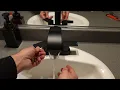 Waterfall Faucet unboxing and full installation HOW TO INSTALL A BATHROOM FAUCET