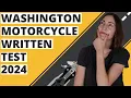 Washington DMV Motorcycle Written Test 2024 60 Questions with Explained Answers