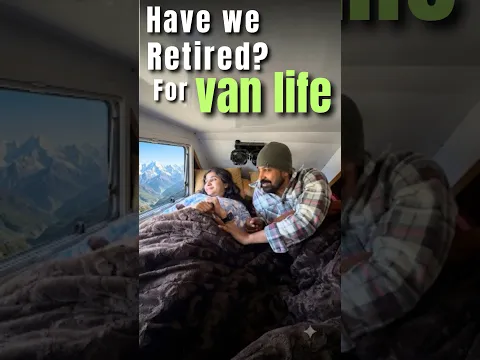 vanlife के लिए रिटायर होना जरूरी है?#ghumakkadbugz #vanlifeindia #camping #campervan
