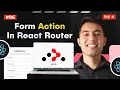 Handle Contact Form Data with React Router Form Component Action