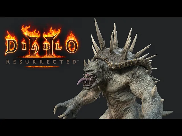 Death Mauler 3d model Turntable - Diablo ® II: Resurrected