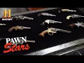 HUGE PROFIT on MASSIVE Collection of Civil War Pistols Season 18 Pawn Stars