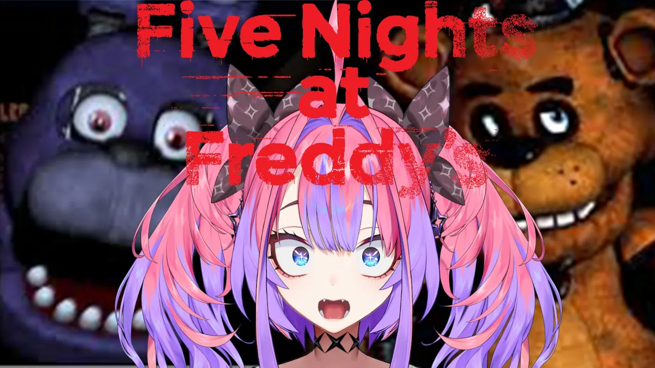 【FNAF】Five Nights at Freddy'sヴィヴィりながらやってみる・・・・・・・【 #綺々羅々ヴィヴィ #hololiveDEV IS #FLOWGLOW】