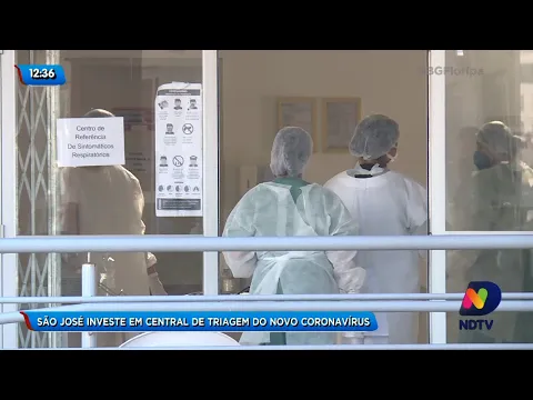 São José investe em central de triagem do novo coronavírus