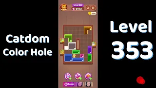 Catdom Color Hole Level 353 Screenshot
