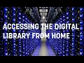 The digital library - Off-campus access