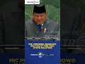 Download Lagu Melebihi Batas Waktu, Mic Presiden Prabowo Mati di KTT PBB Two State Solution #shorts