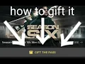 HOW TO GIFT THE BATTLE PASS IN SEASON 6 Modern Warfare or SEASON 1 cod war DNA