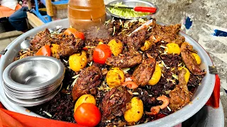 Extremely Tasty Chicken Chana Masala Chaat in Bangladesh street food finder