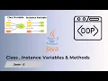 Java Basics Creating Classes Instance Variables Explained Beginner-Friendly Guide