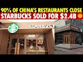 90% of China’s Restaurants Close, KFC Shuts, McDonald’s Pulls Out, Starbucks Sold for $2.4B