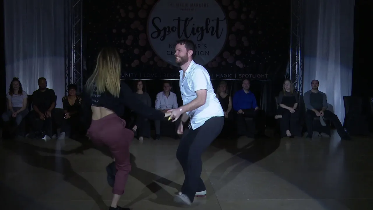 Spotlight New Years 2019 2020 Open Strictly Swing John Kirkconnell & Nicole Clonch